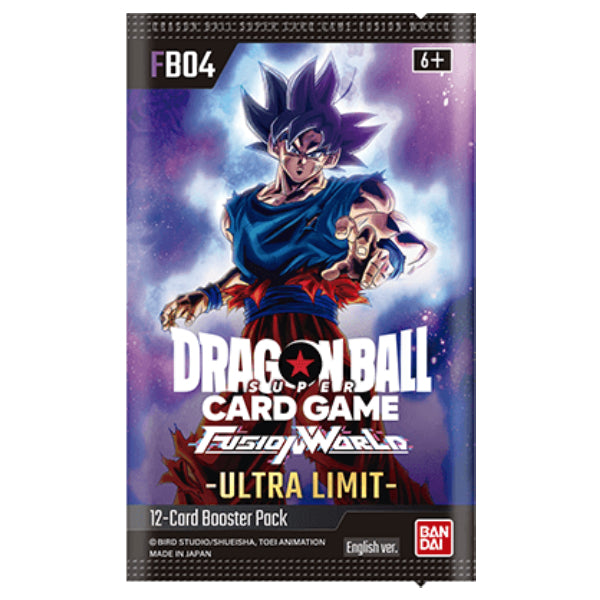 Sobre Box FB04 | Ultra Limit | Fusion World | DRAGON BALL | Inglés