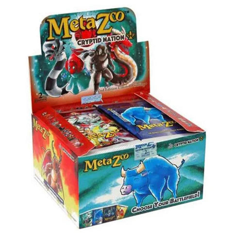 Metazoo Release Event Box 2025 Metazoo Base Set Booster Box Sealed With Promo Card Cryptid CCG Metazoo Release Event Box 2025 Metazoo Base Set Booster Box Sealed With Promo Card Cryptid CCG