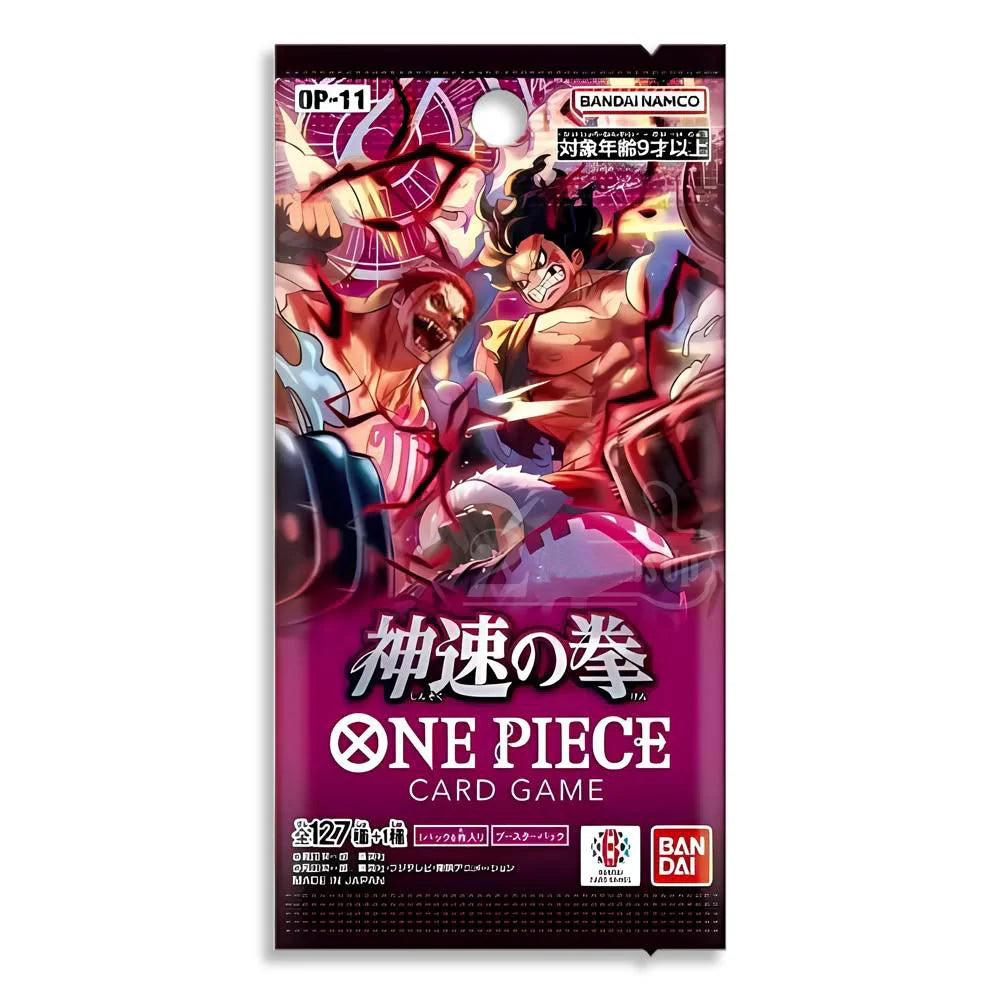 sobre OP-11 Booster Box | ONE PIECE | A Fist of Divine Speed | Japonés