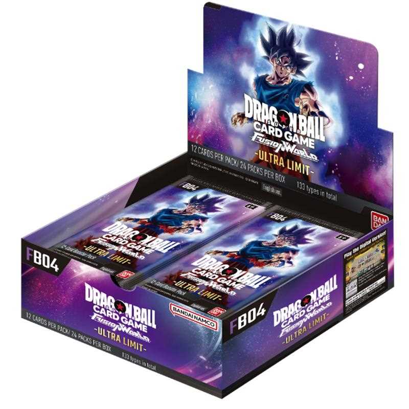 Booster Box FB04 Ultra Limit | Fusion World | DRAGON BALL | Inglés