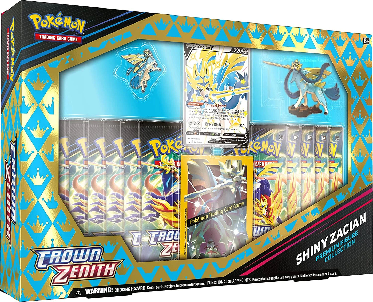 Premium Figure Zacian y Zamazenta | Cenit Supremo | POKÉMON | Español