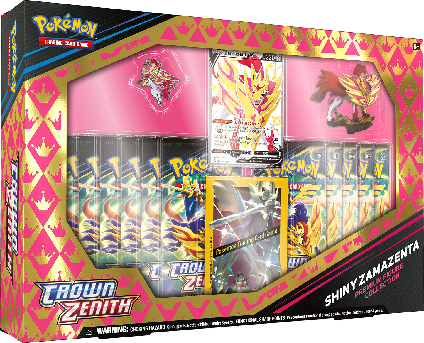 Premium Figure Zacian y Zamazenta | Cenit Supremo | POKÉMON | Español