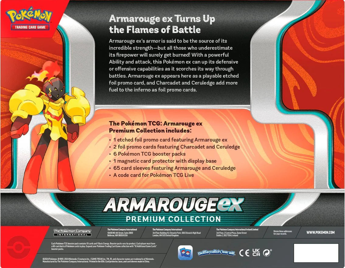 Armarouge EX Premium Collection | POKÉMON | Inglés