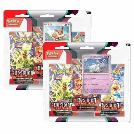 Blister 3 Sobres Obsidian Flames | POKÉMON | Inglés