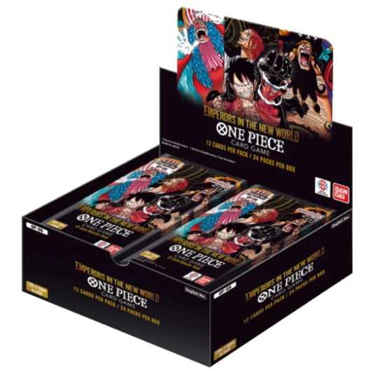 OP-09 Booster Box | ONE PIECE | Emperors In The New World | Inglés