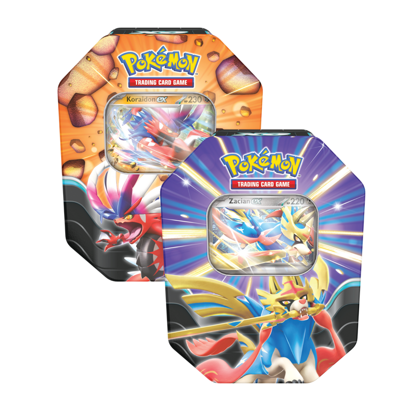 Slashing Legends Tins | 4 Sobres | POKÉMON | Español
