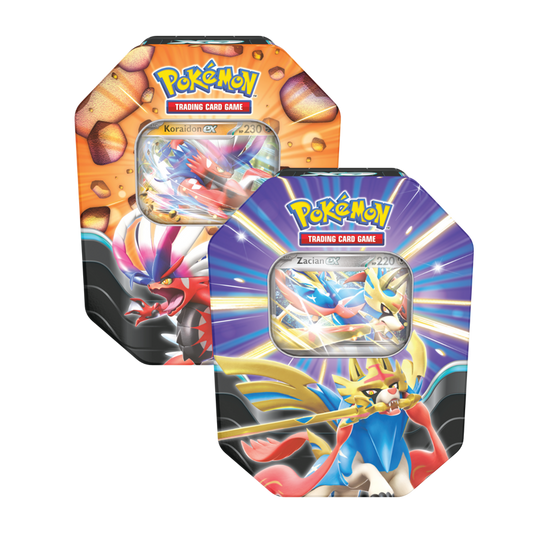 Slashing Legends Tins | 4 Sobres | POKÉMON | Español