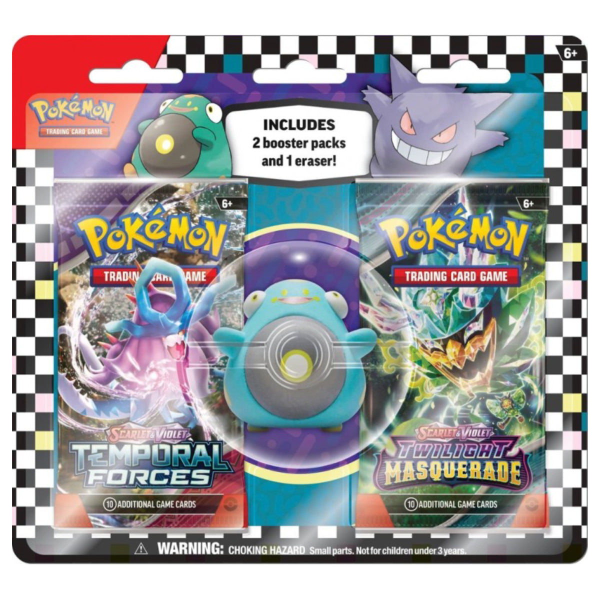 Back to School Bellibolt Eraser Blister 2024 | POKÉMON | Inglés