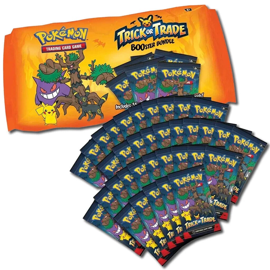 Pokemon Trick Or Trade BOOster Bundle 2024 – 45-Card Pack, Factory Sealed