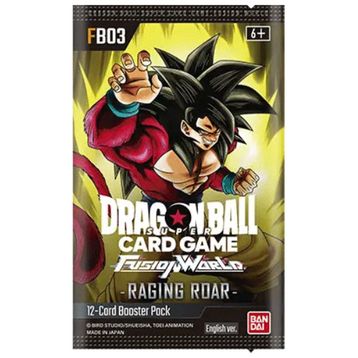 Sobre FB03 Raging Roar | Fusion World | DRAGON BALL | Inglés