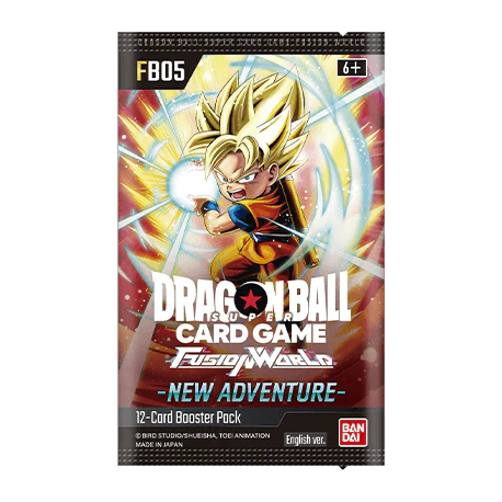 Booster Box FB05 | New Adventure | Fusion World | DRAGON BALL | Inglés