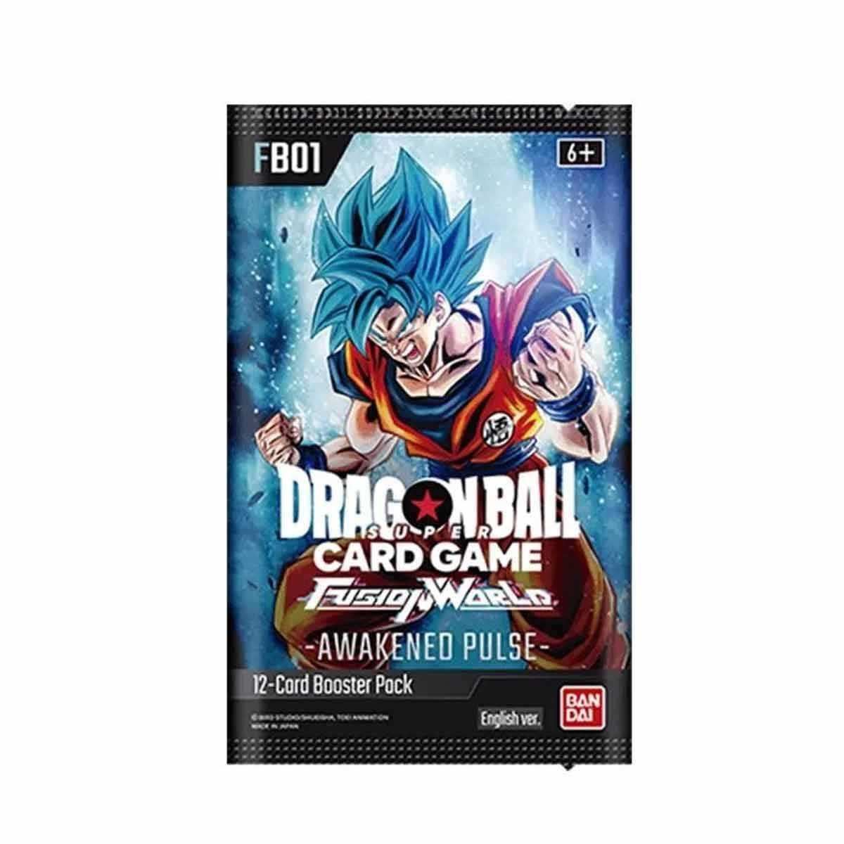 Booster Box Awakened Pulse | Fusion World FB01 | DRAGON BALL | Inglés