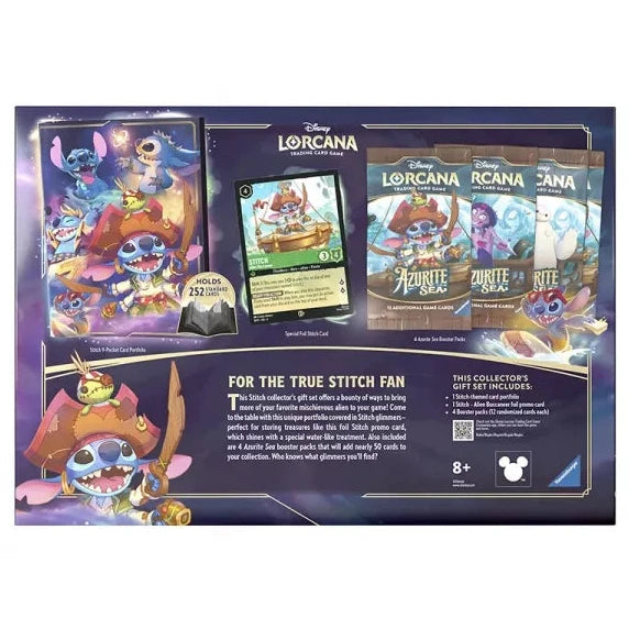 Gift Set Stitch Collector's | Azurite Sea | LORCANA | Inglés