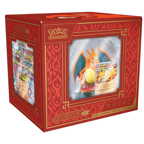 Charizard Super Premium Collection Kids Big Gift  | POKÉMON | Inglés