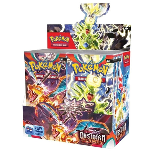 Sobre booster box Obsidian Flames | POKÉMON | Inglés